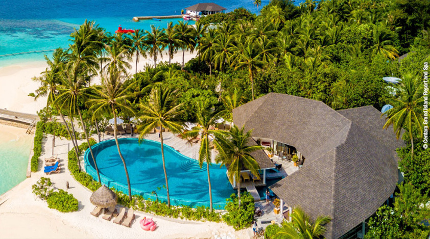 Centara Grand Resort in South Ari Atoll