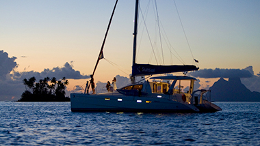Sail the Pacific Ocean with a Catamaran