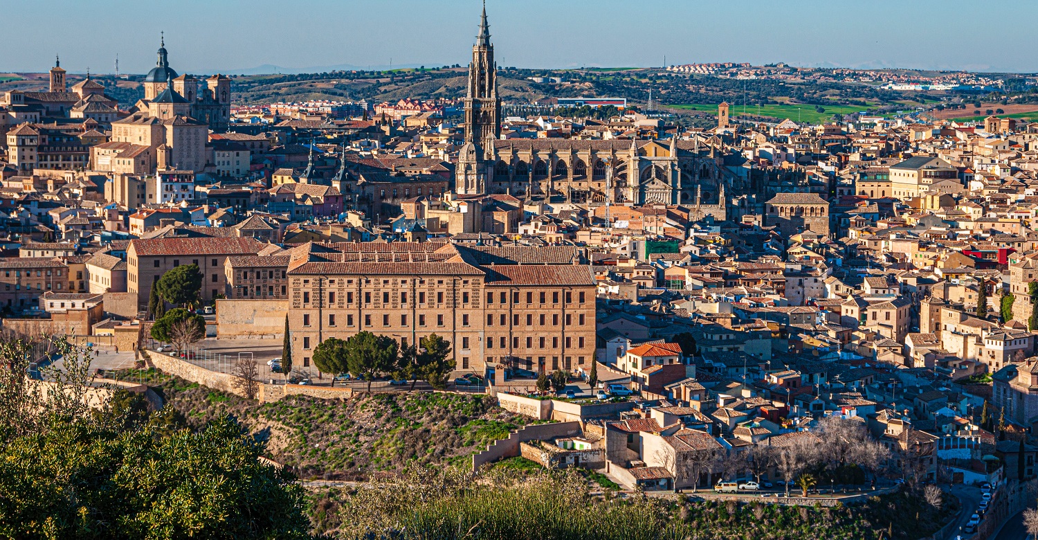 Aerial view of Toledo