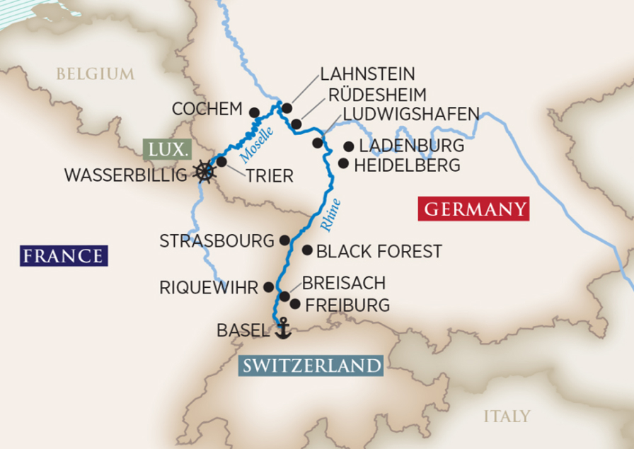 Tour Map