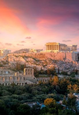 Ancient ruins and whitewashed villages
