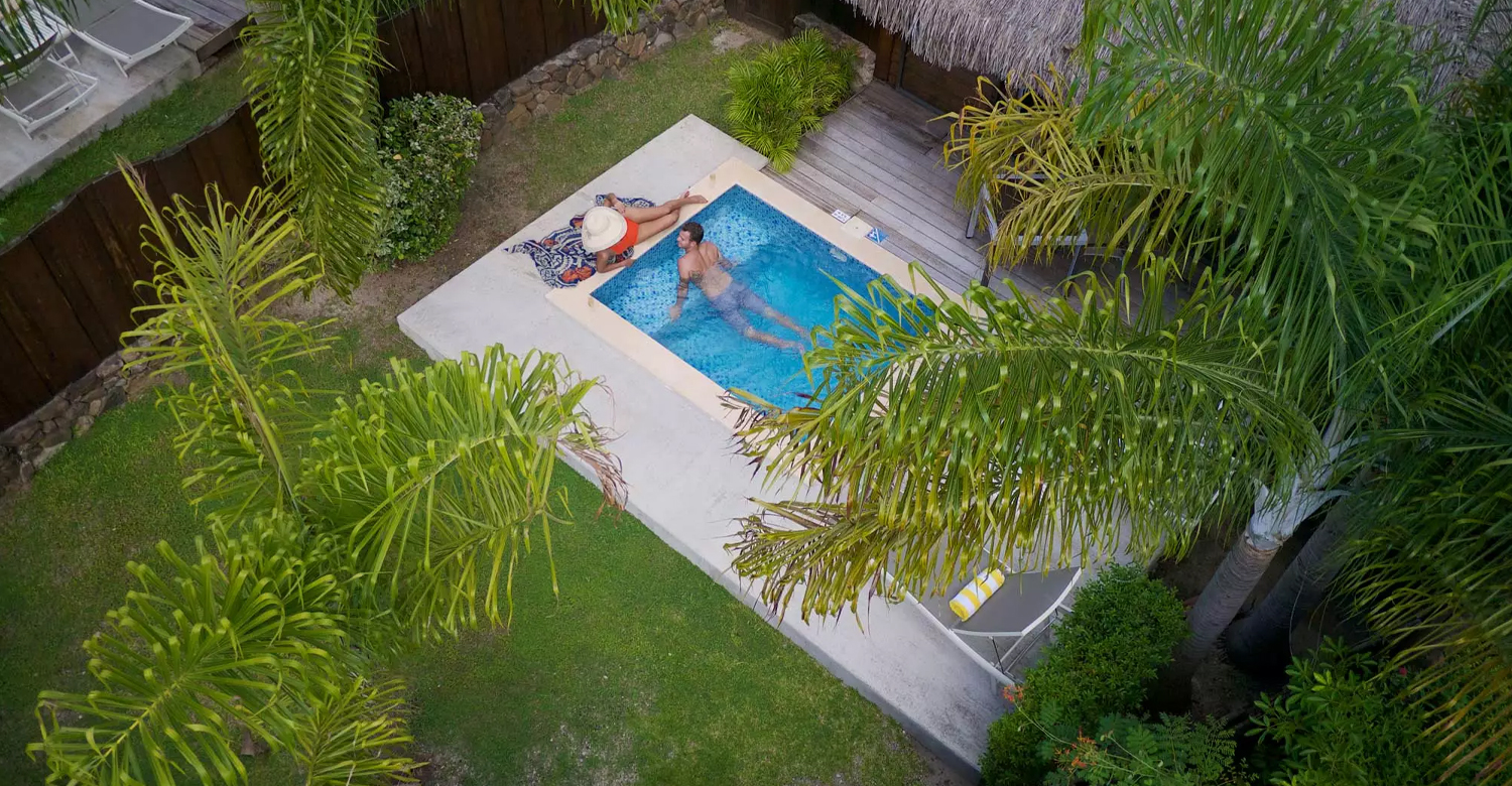Garden Pool Bungalow | Credit: Manava Beach Resort Moorea