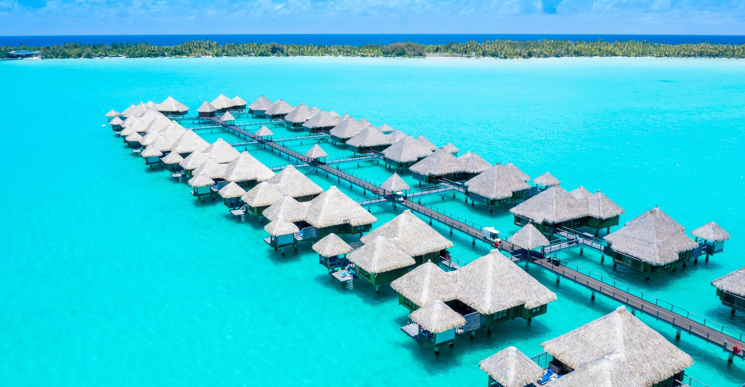 Overwater Bungalows | Credit: The St Regis Bora Bora Resort