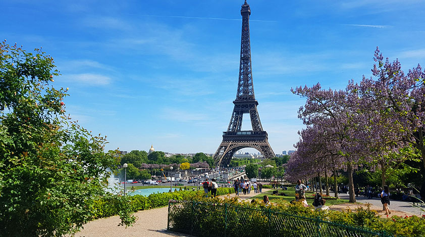 Spring season in Paris