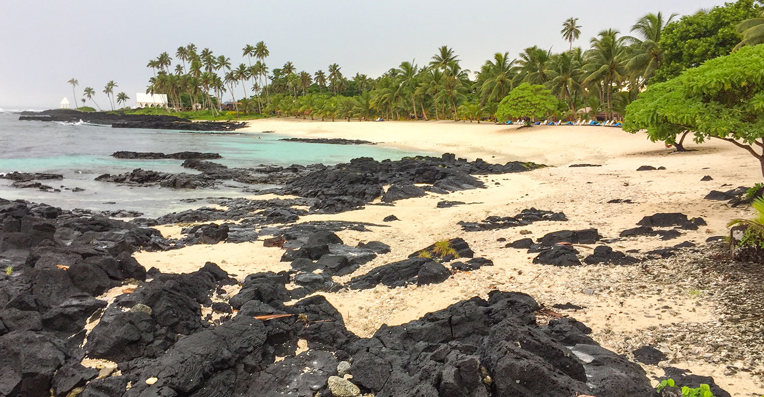 Volcanic Beach | Image credit Samoa Tourism Authority
