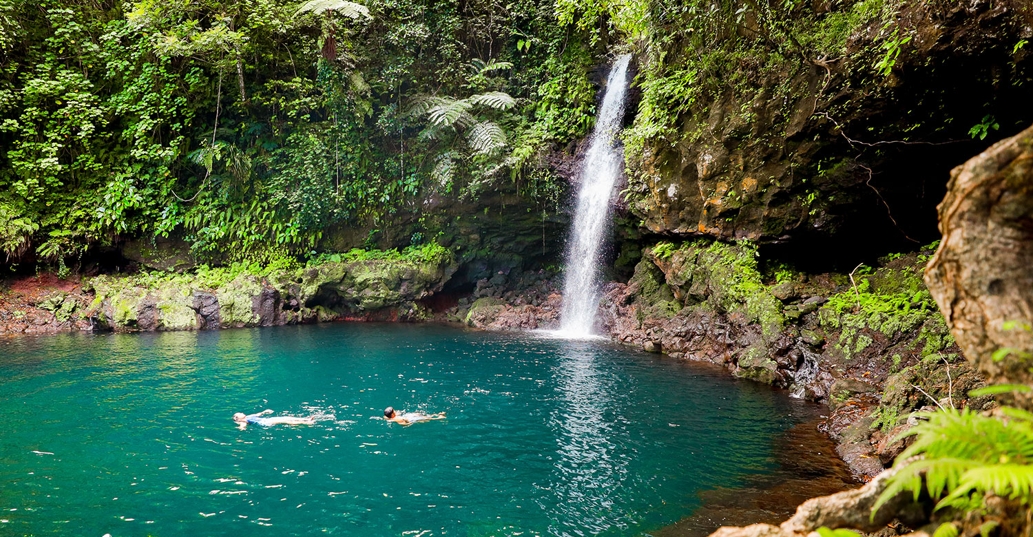 Afu Aau Waterfall Savai'i | Image credit Samoa Tourism Authority