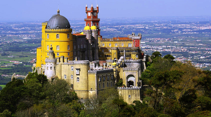Pena Palace in Sintra, Portugal