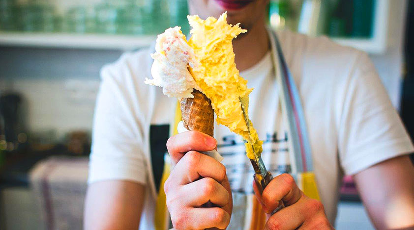 Gelato is a must-try while in Italy