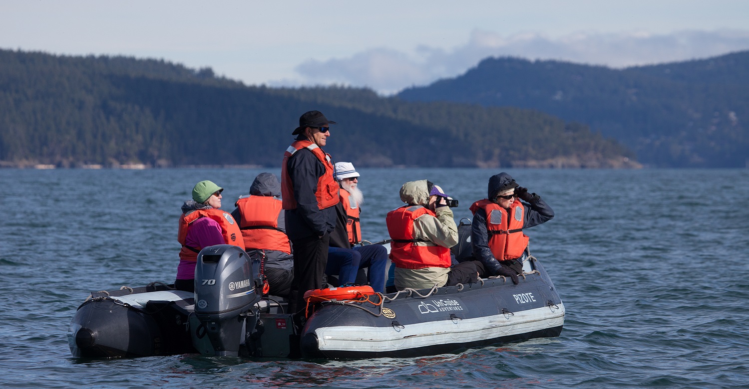 Skiff Ride | Credit: UnCruise