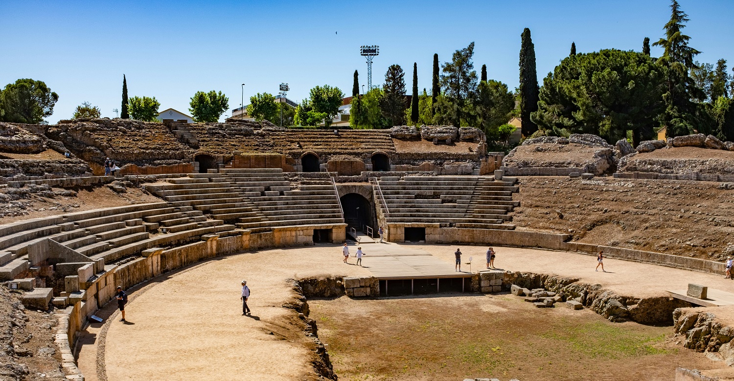 Roman Colosseum in Merida