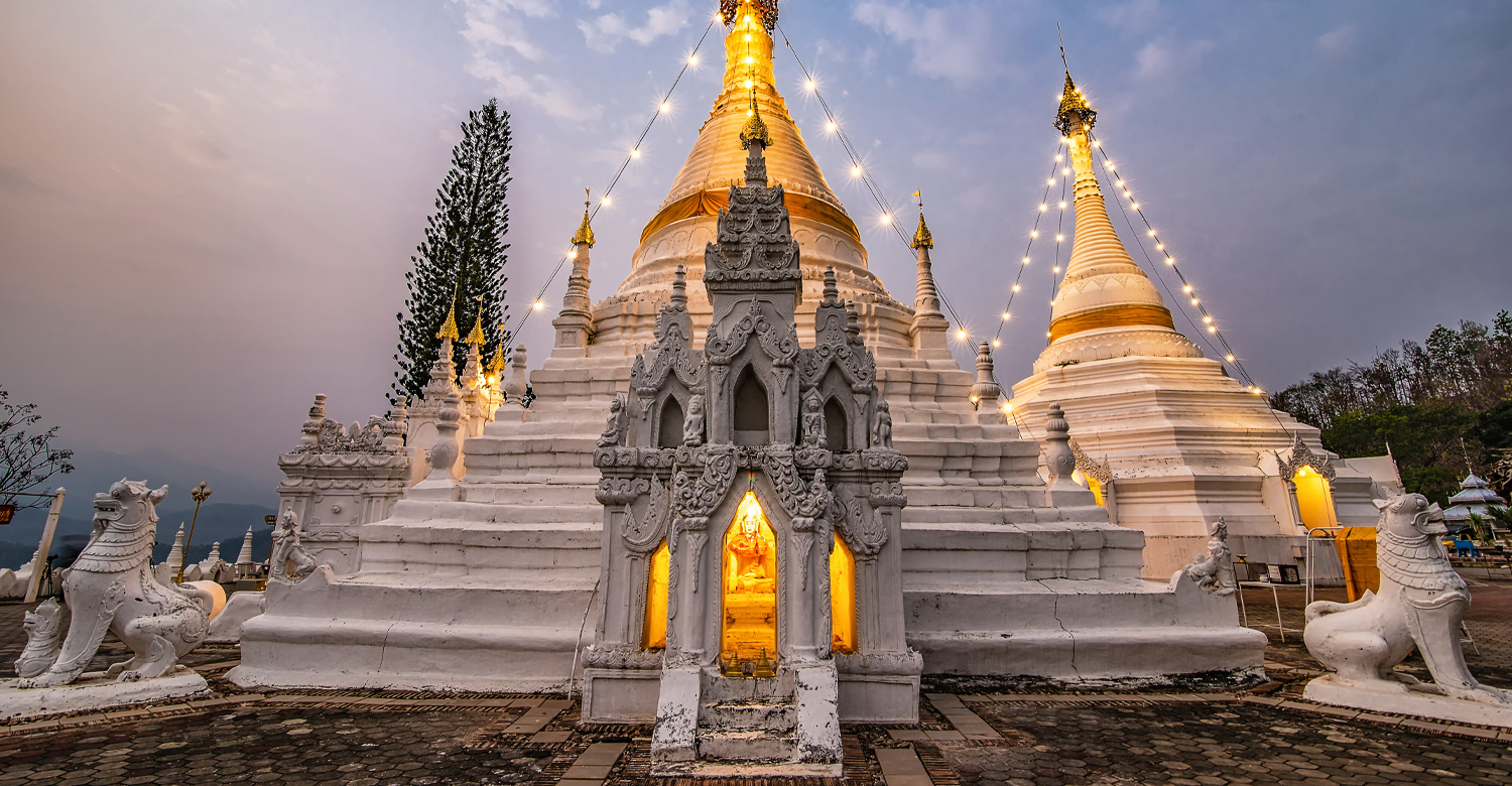 Wat Phrathad Doi Kong Mu temple