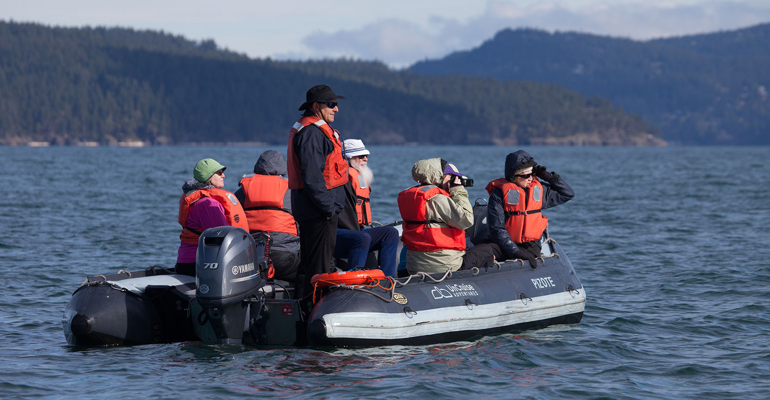 Skiff Ride | Credit: UnCruise