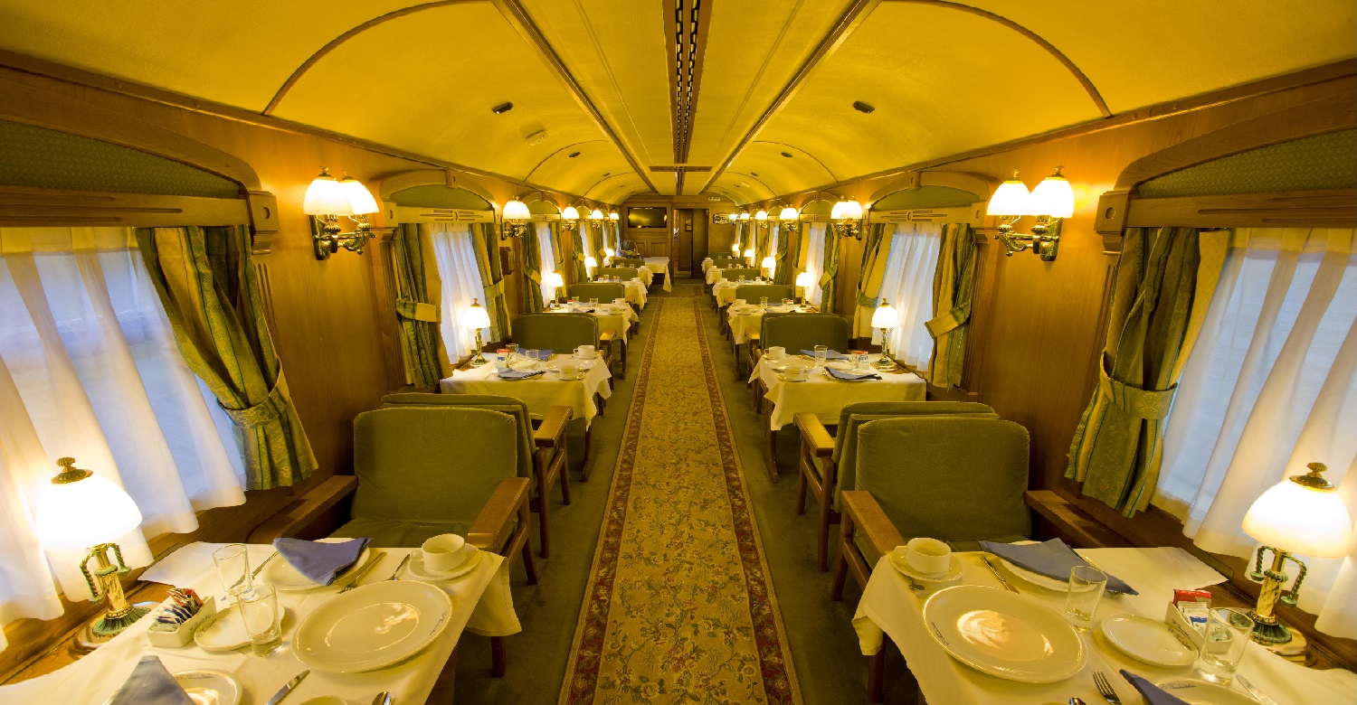 Dining onboard