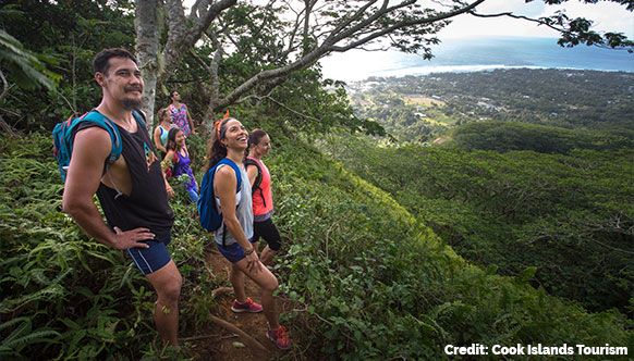 Rarotonga’s mountainous interior