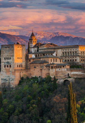 Moorish palaces and Mediterranean coasts