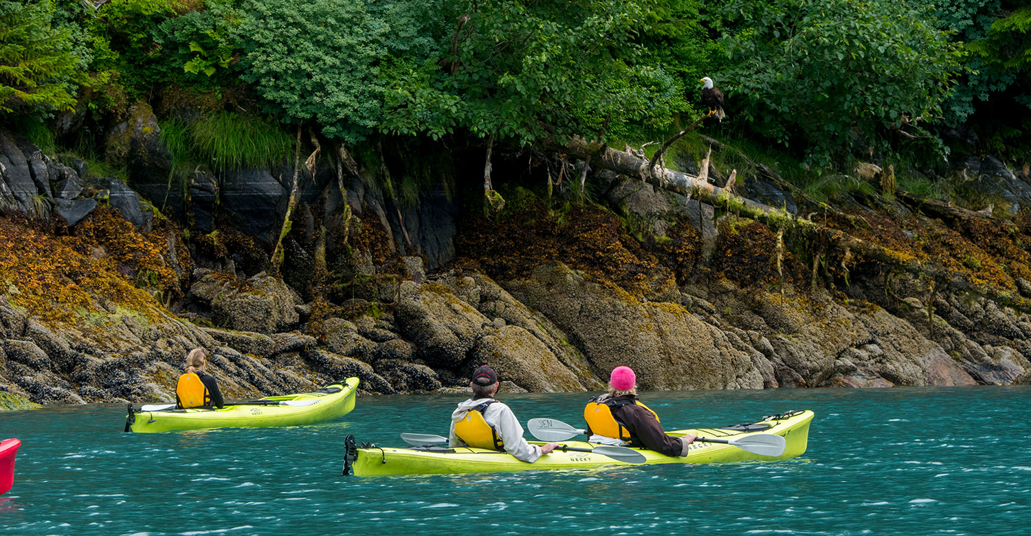 Kayaking on Baranof Island | Credit: UnCruise