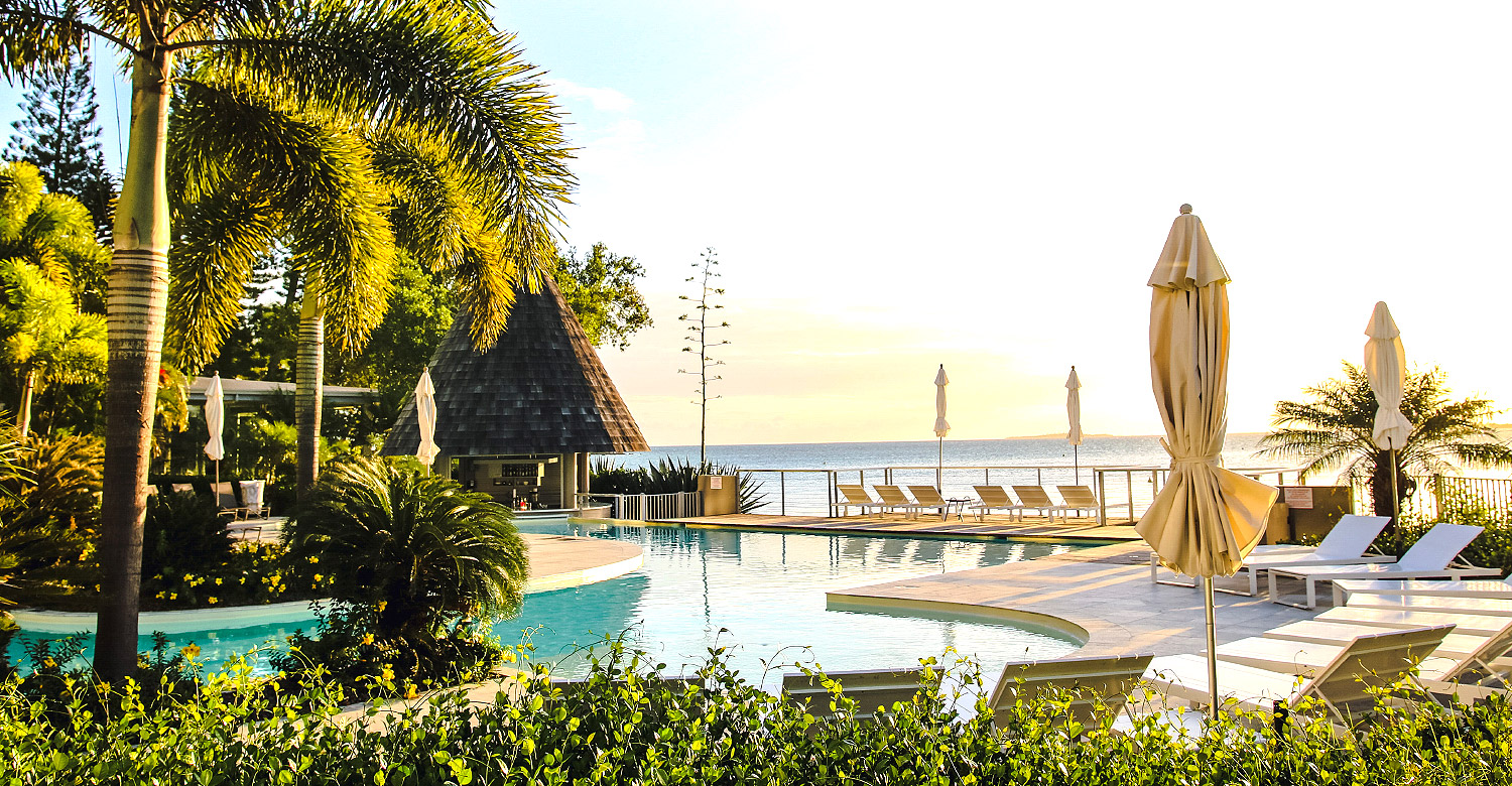 Sunset at Chateau Royal Beach Resort & Spa, Noumea
