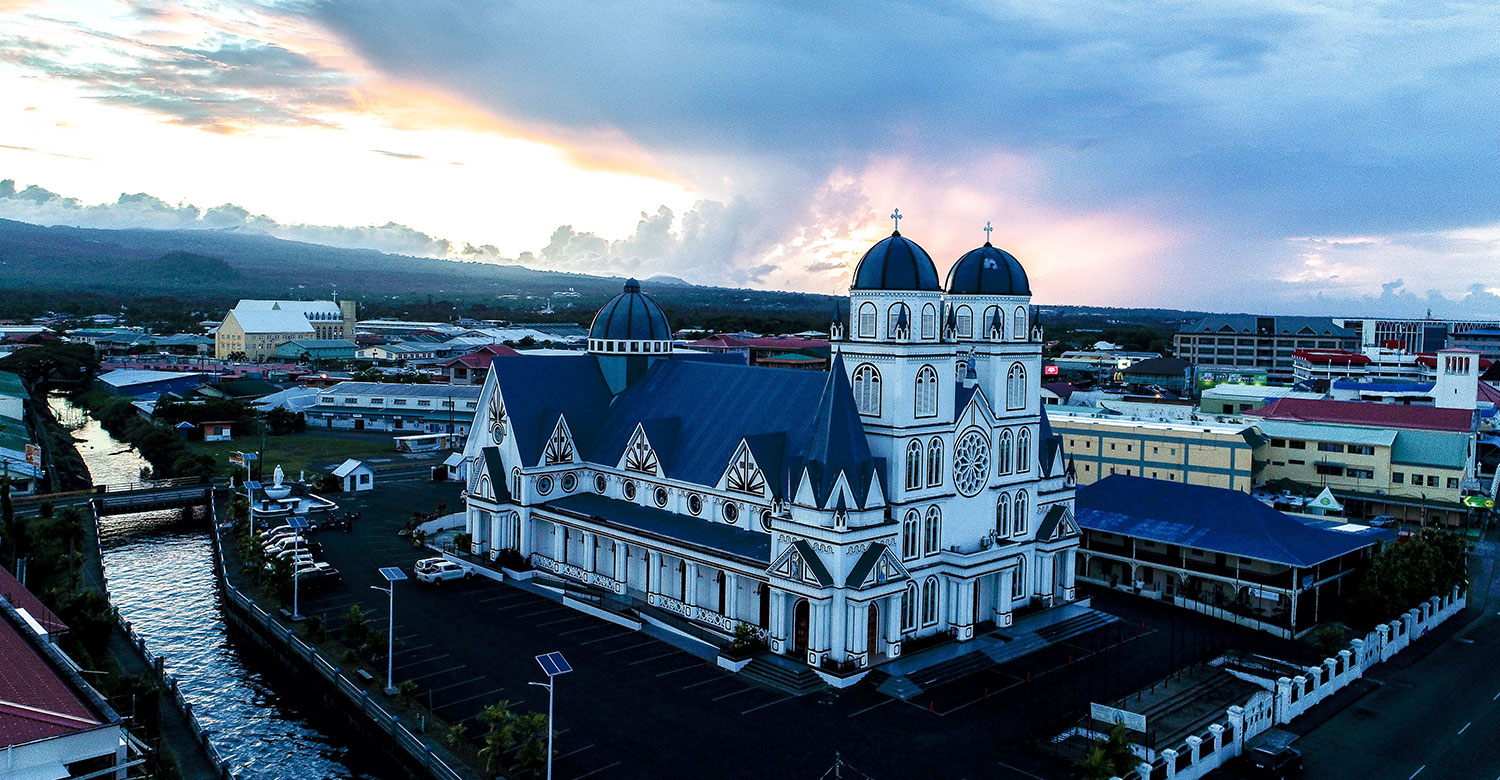 Cathedral of Immaculate Conception | Image credit Samoa Tourism Authority