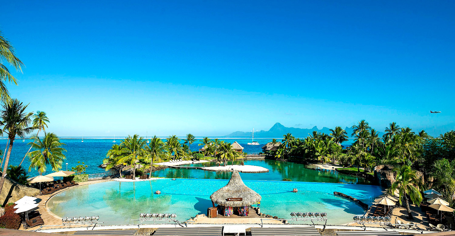 View of InterContinental Tahiti Resort & Spa | Credit: Roméo Balancourt