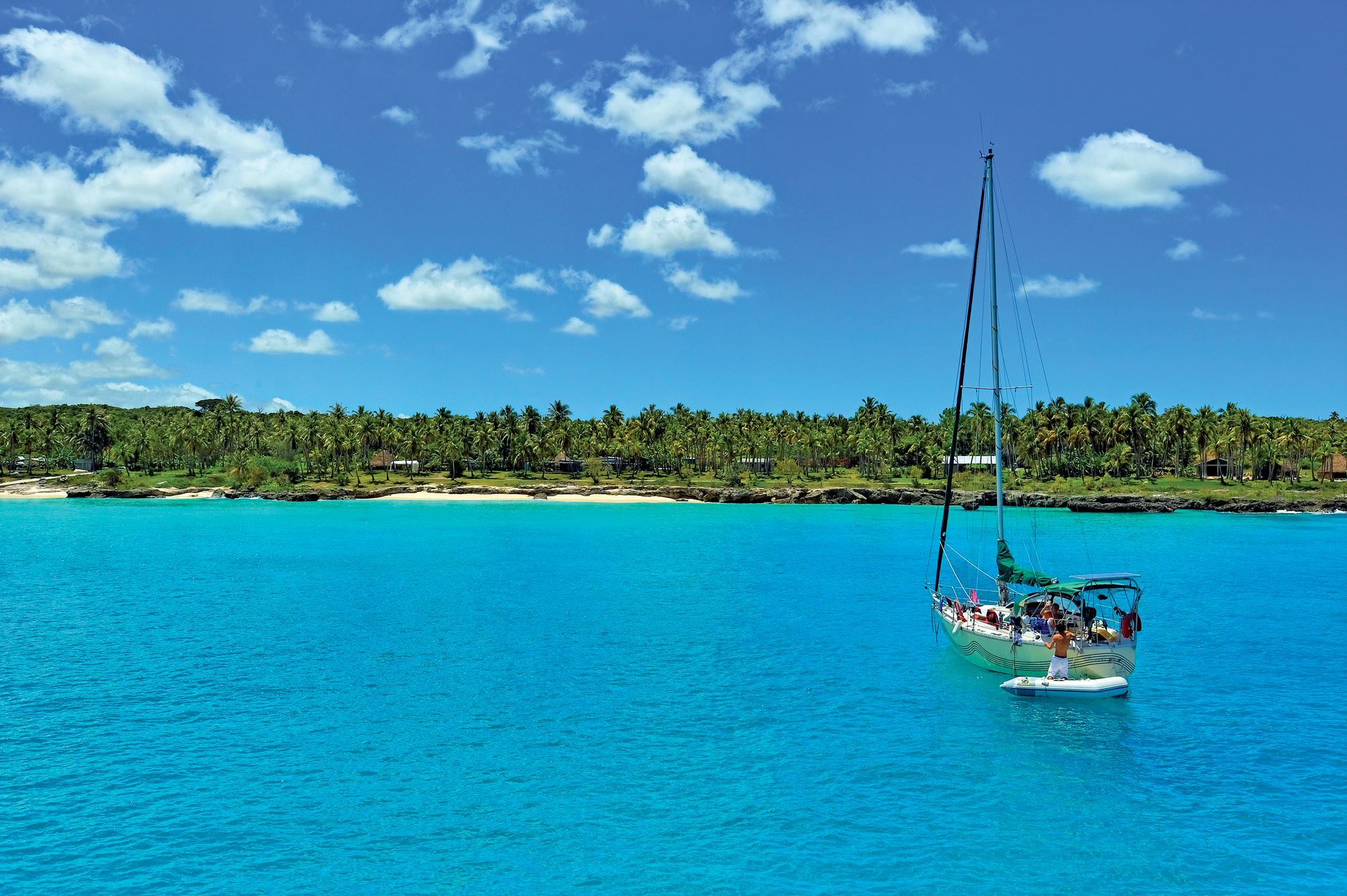 mooring at Drueulu, New Caledonia