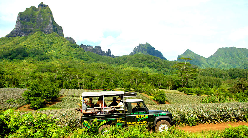  Aito 4WD Safari Tour in Tahiti.