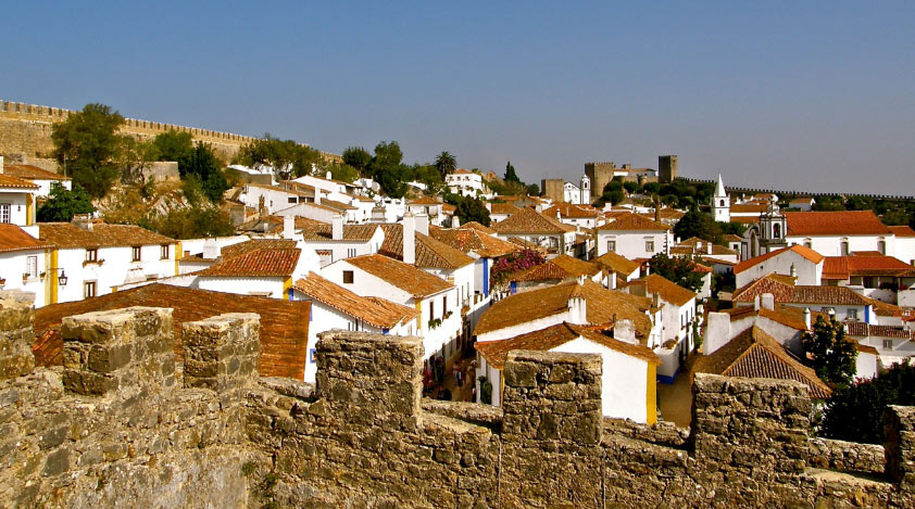 The medieval town of Obidos