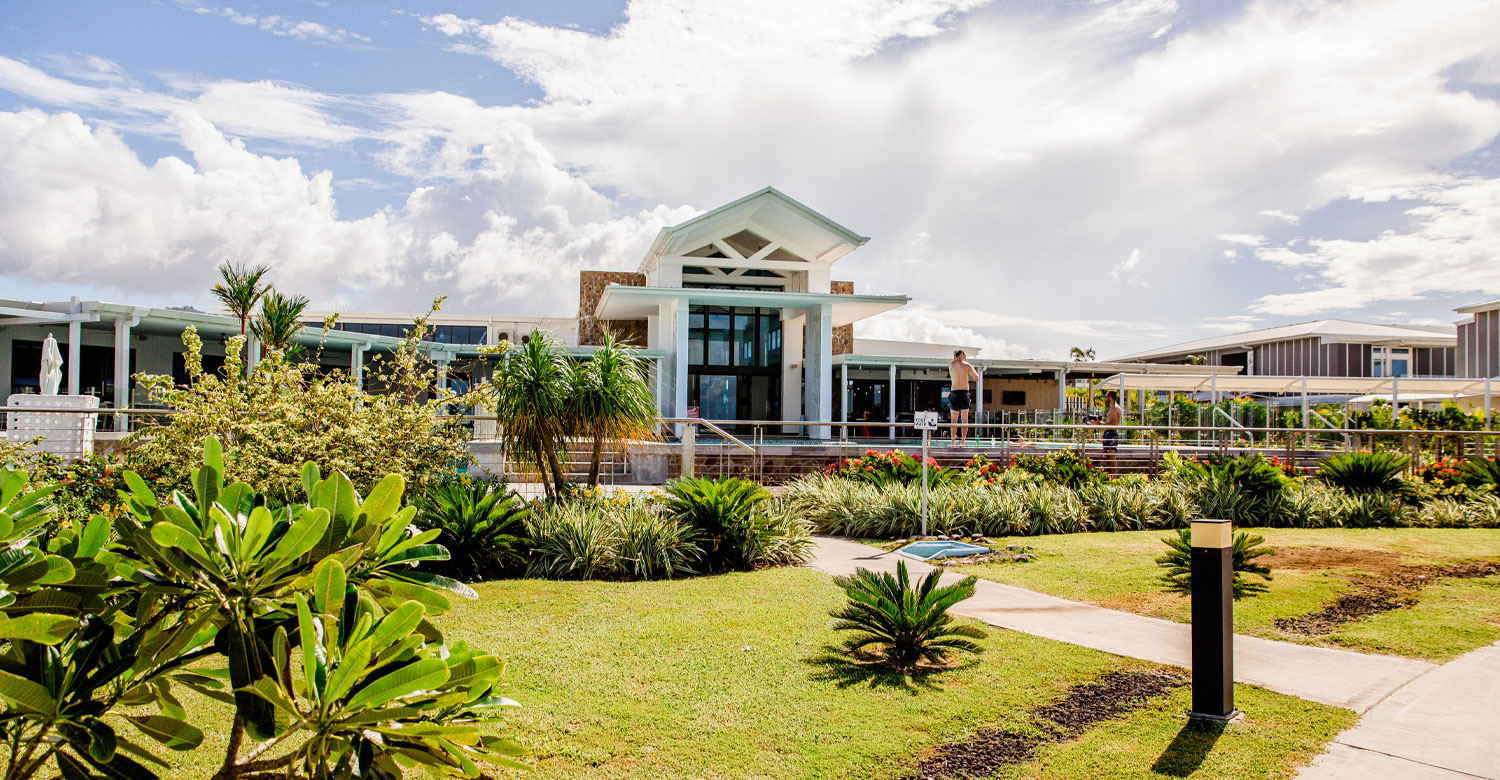 Gardens at Taumeasina Island resort | Image Credit Samoa Tourism Authority