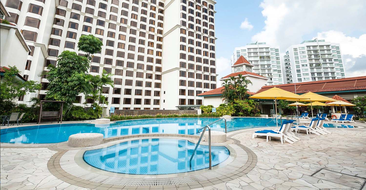 Pool view | Credit: JEN Singapore Tanglin