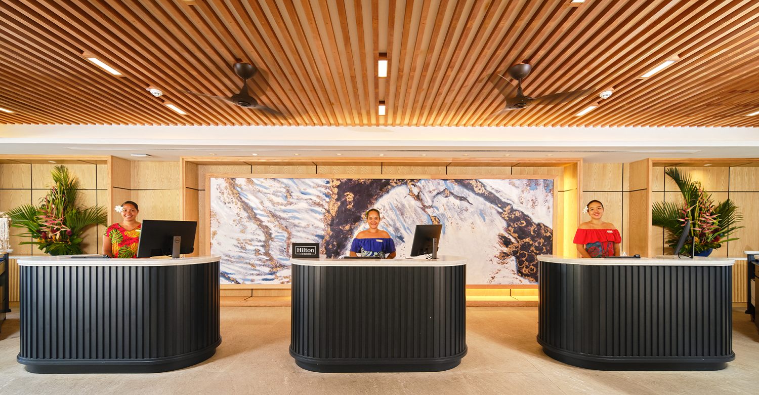 Hilton Hotel Tahiti Reception