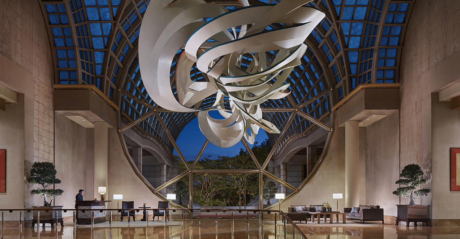 Lobby at The Ritz-Carlton Millenia | Credit: Singapore Tourism Board