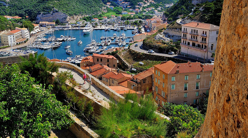 Panoramic view of Corsica