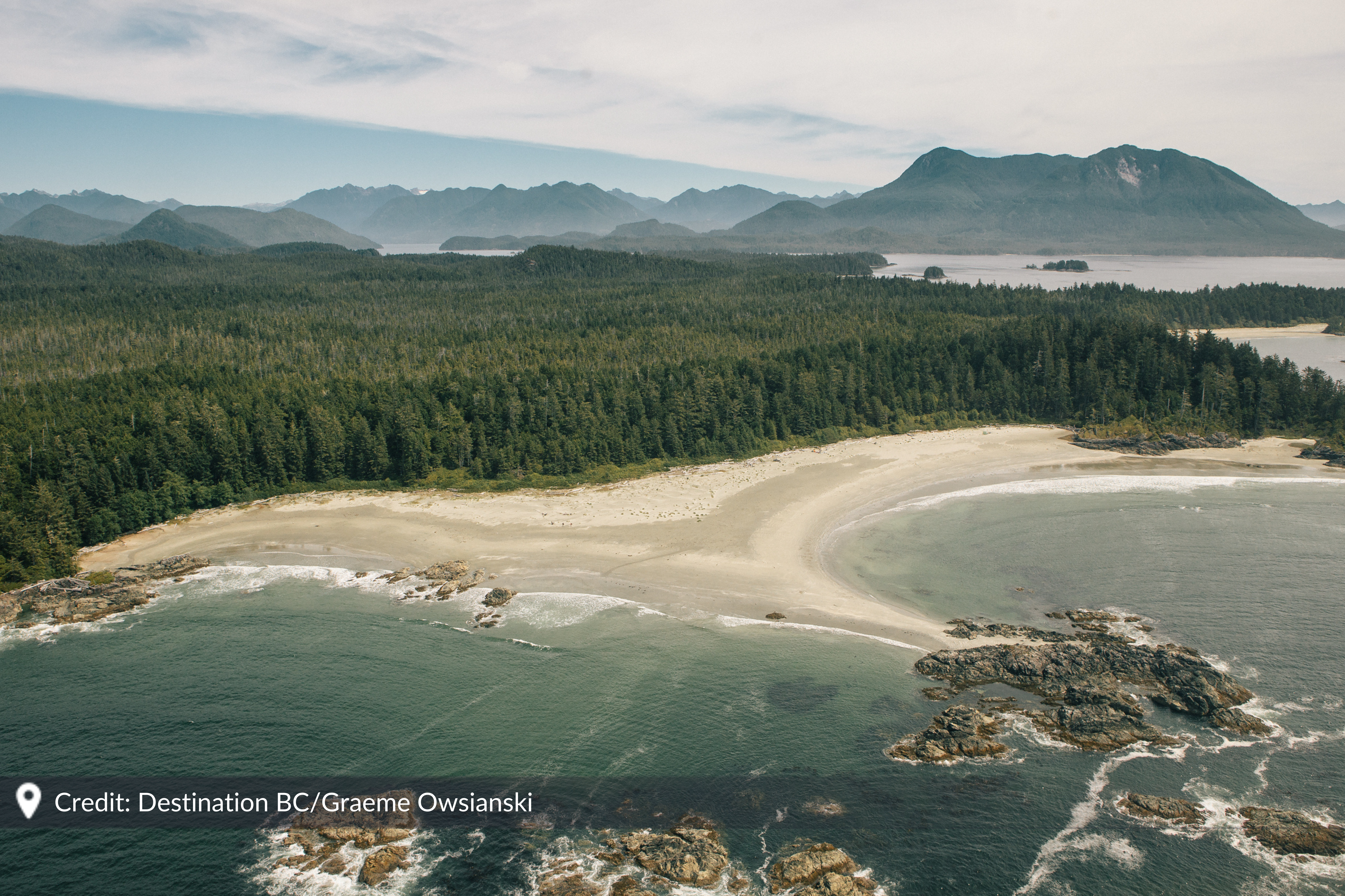 A breathtaking view of Vancouver Island’s rugged coastline