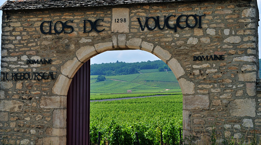 The historic Clos de Vougeot in Burgundy